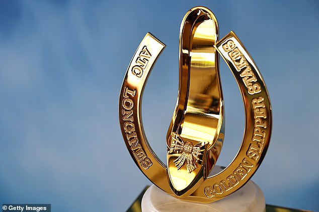 Pictured: The Golden Slipper Trophy, Which Has Gone Missing After Being Brought To Nova Fm's Studios On Monday