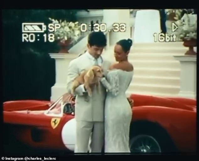 Charles Leclerc Has Tied The Knot With Alexandra Saint-Mleux In A Stunning Ceremony In Monaco (Pictured)