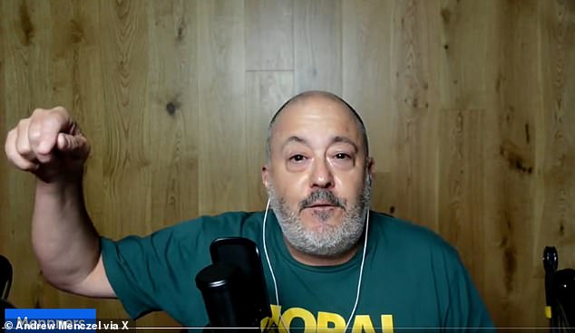 Andrew Menczel (Pictured) Has Hit Back At Stuart Macgill In A Fiery And Unfiltered Response, During Which He Called The Former Australian Test Cricketer A ‘Moron’ And A ‘Ticking Time Bomb'