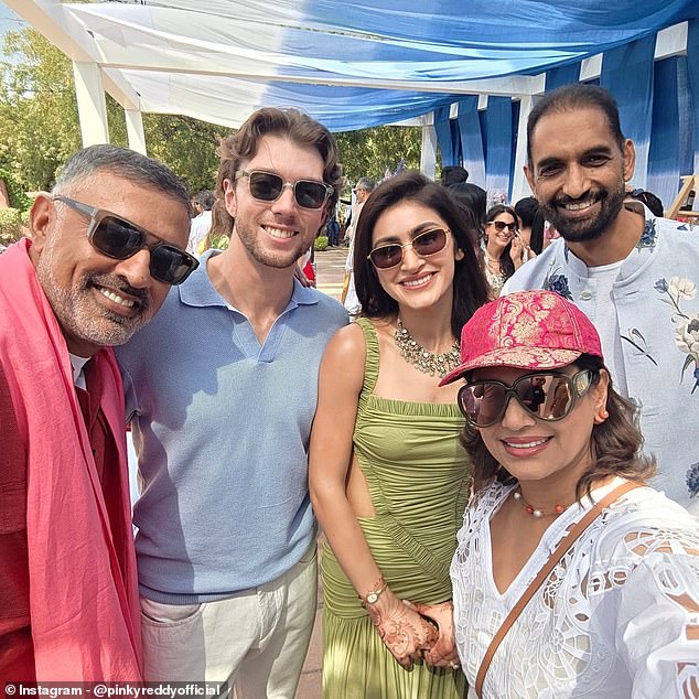 Meanwhile, Another Jack Hughes (Second Left) Is Marrying A Billionaire Heiress In Jodhpur