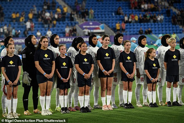 The Iranian Football Team Refused To Sing Their National Anthem Before Their First Match Of The Asian Cup On The Gold Coast On Monday Night (Pictured)