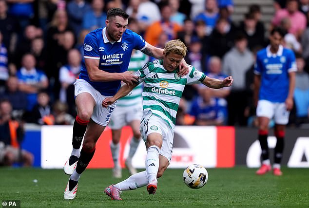 John Souttar And Daizen Maeda Battle For Possession And Could Face Off Again This Afternoon