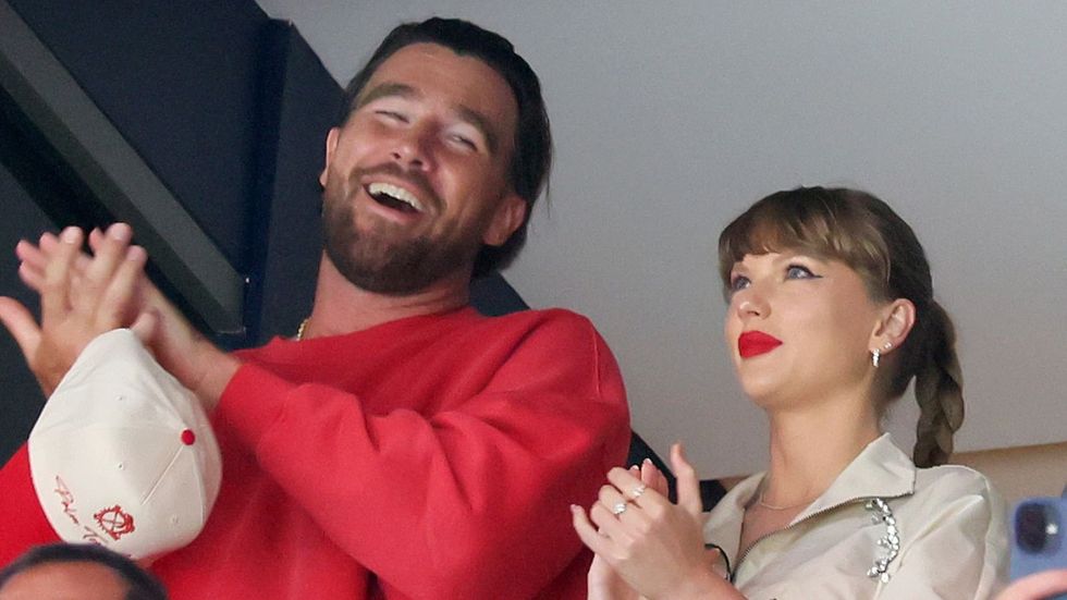 Travis Kelce Has Opened Up About His Contentment With Being In Taylor Swift's Shadow, Speaking Candidly On A Recent Episode Of His New Heights Podcast With Brother Jason Kelce