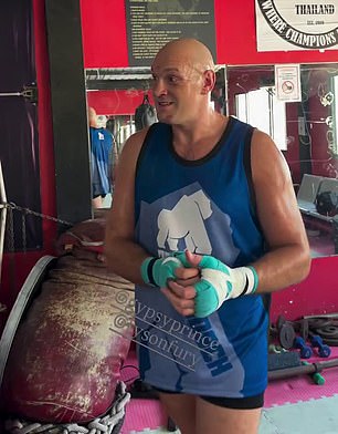 Tyson Fury (Pictured) Has Revealed His Son Prince John James Wants To Become A Pro Boxer Like Him