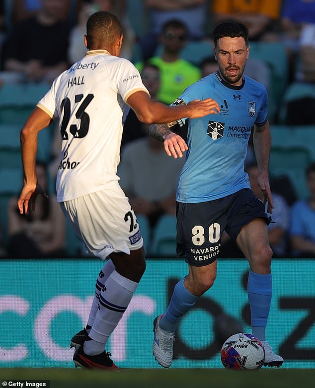 Strikers Are Usually Measured By The Number Of Goals They Score - But Try Telling That To Sydney Fc Star Apostolos Stamatelopoulos (Pictured, Right) Who Joined The Club From Motherwell In February